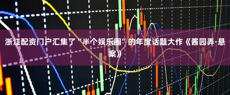浙江配资门户汇集了“半个娱乐圈”的年度话题大作《酱园弄·悬案》