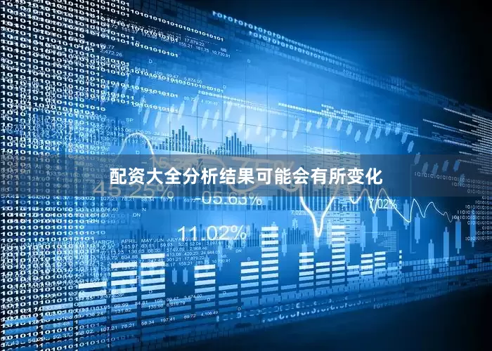 配资大全分析结果可能会有所变化